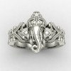 Handcrafted Ganesh Ji Silver Ring