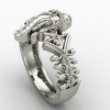 Handcrafted Ganesh Ji Silver Ring