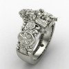 Lord Ganesha Silver Ring