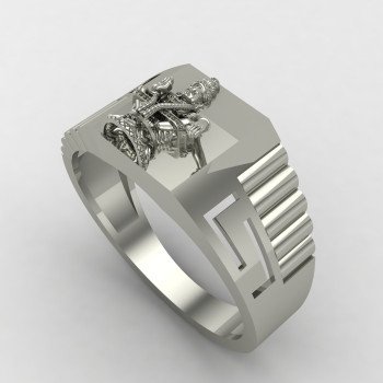 Ayyappa Swamy Silver Ring