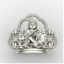Makhan Chor Gopal Silver Ring