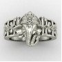 Silver Ganpati Bappa Ring