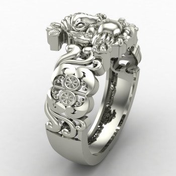 Ganesh Ji Silver Ring