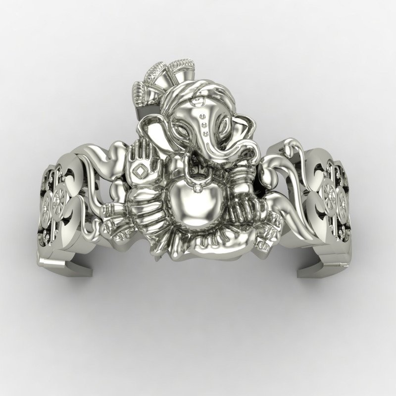 Ganesh Ji Silver Ring Ganesh Ji Silver Ring