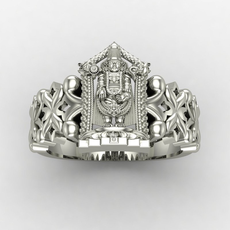 Tirupati Balaji Finger Ring Tirupati Balaji Finger Ring