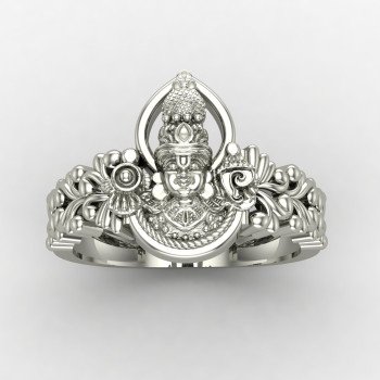 Tirupati Balaji Venkateshwara Silver Ring