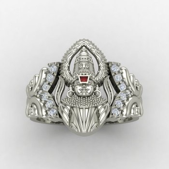 Tirupati Timmappa Silver Ring