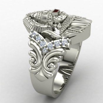 Tirupati Timmappa Silver Ring