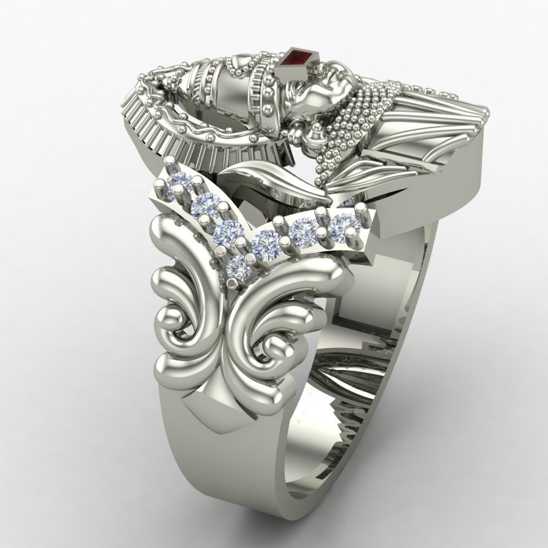 Tirupati Timmappa Silver Ring