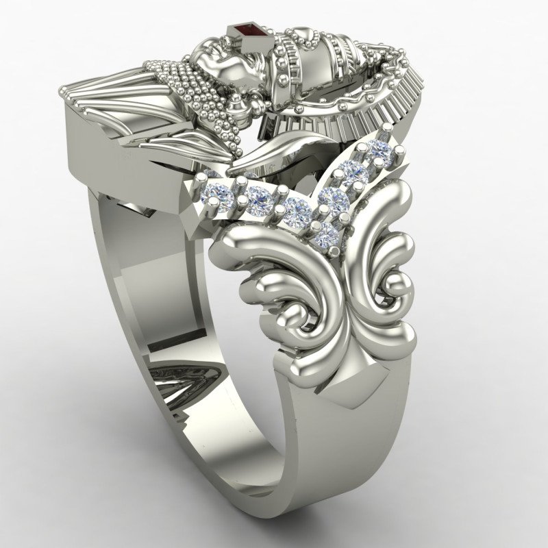 Tirupati Timmappa Silver Ring