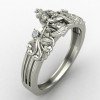 925 Sterling Silver Radha Krishna Ring for Devotees