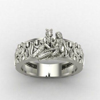 Women Radha Krishna Ring