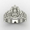 Traditional Tirupati Balaji Ring Silver Ring