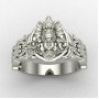 Traditional Tirupati Balaji Ring Silver Ring