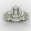 Traditional Tirupati Balaji Ring Silver Ring