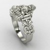 Laxmi Devi 925 Silver Ring