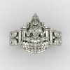 Laxmi Devi 925 Silver Ring
