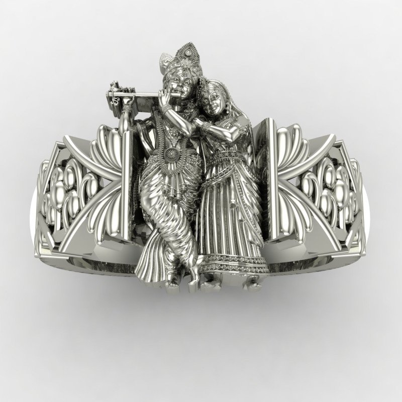 Spiritual Radha Krishna Ring Spiritual Radha Krishna Ring