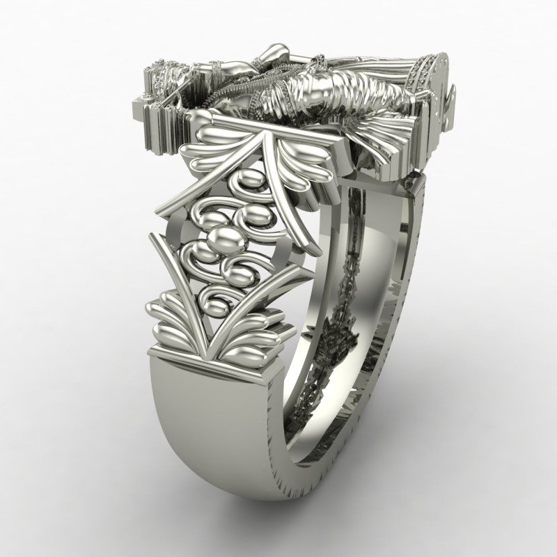 Spiritual Radha Krishna Ring Spiritual Radha Krishna Ring