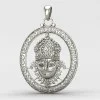 Khatu Shyam Silver Locket