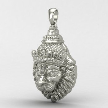 Ugra Narasimha 925 Silver Locket