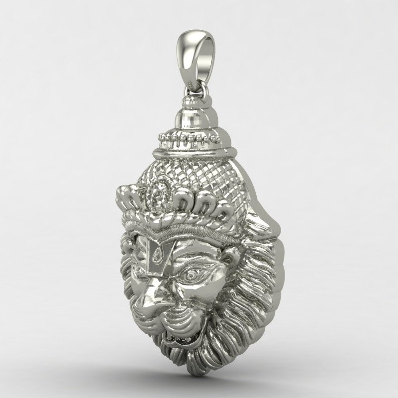 Ugra Narasimha 925 Silver Locket