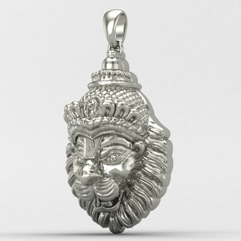 Ugra Narasimha 925 Silver Locket