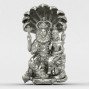 Narasimha with Shree Laxmi 925 Silver Locket