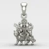Sherawali Mata Silver Locket