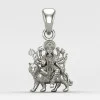 Sherawali Mata Silver Locket