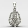 Khatu Shyam Baba Silver Pendant