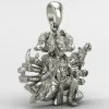 Blessing Panchmukhi Hanuman Silver Locket Blessing Panchmukhi Hanuman Silver Locket